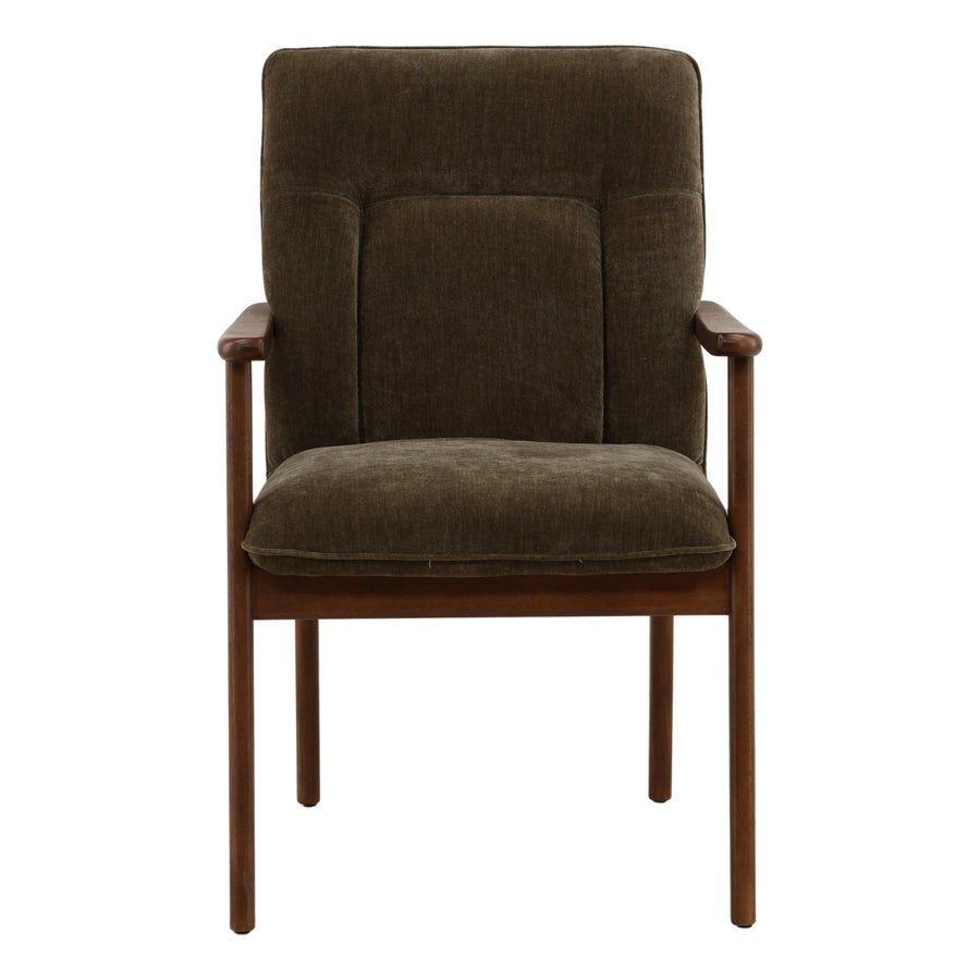 BECKER VELVET UPHOLSTERED DINING CHAIR