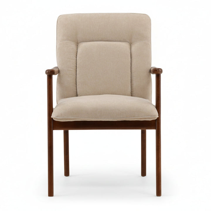 BECKER VELVET UPHOLSTERED DINING CHAIR