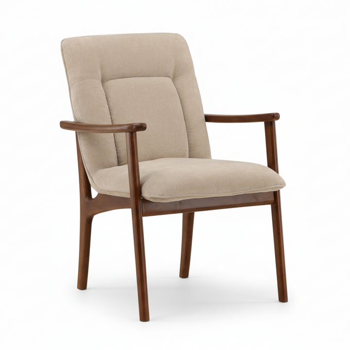 BECKER VELVET UPHOLSTERED DINING CHAIR