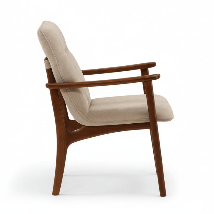 BECKER VELVET UPHOLSTERED DINING CHAIR