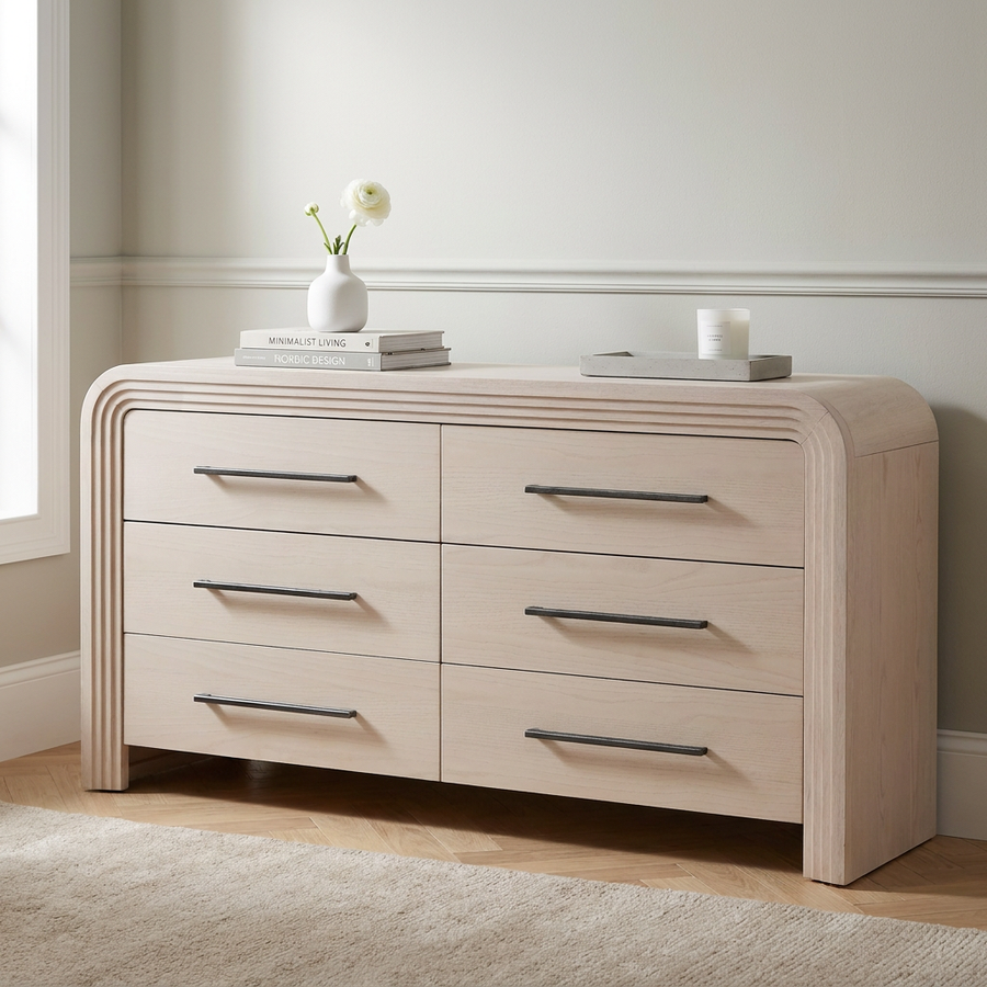 BLANCHE DECO WOOD DRESSER