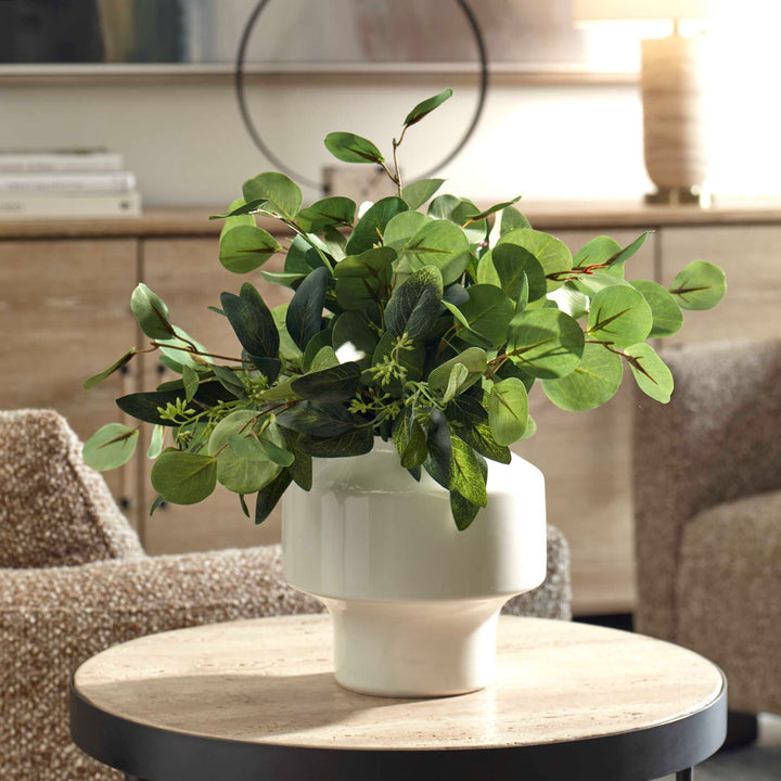 ESSENCE EUCALYPTUS ACCENT & VASE
