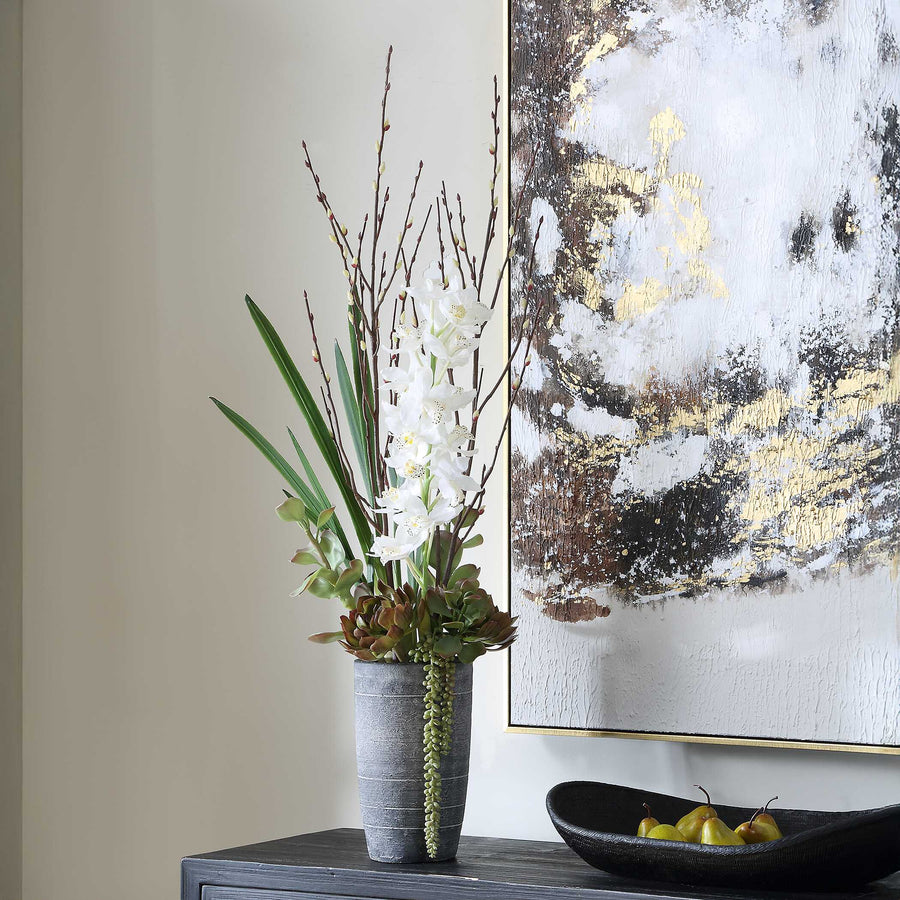 ETERNA ORCHID CENTERPIECE VASE