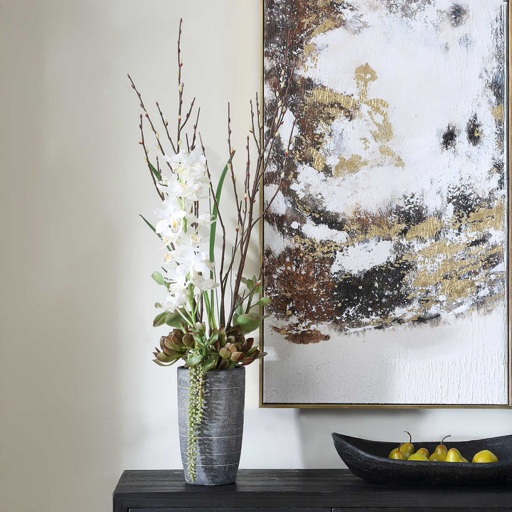 ETERNA ORCHID CENTERPIECE VASE