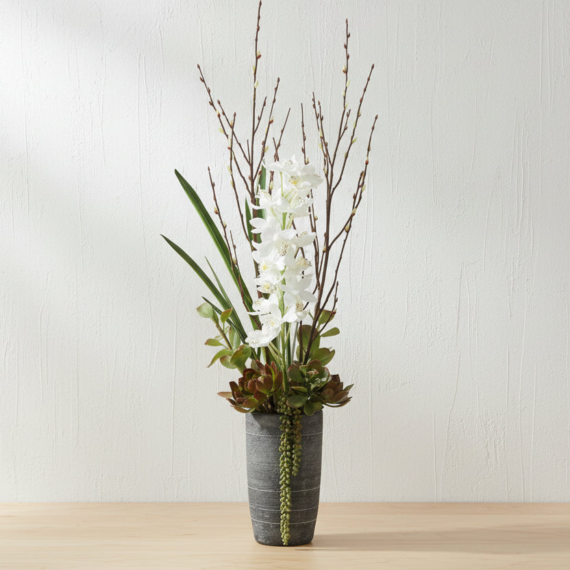 ETERNA ORCHID CENTERPIECE VASE