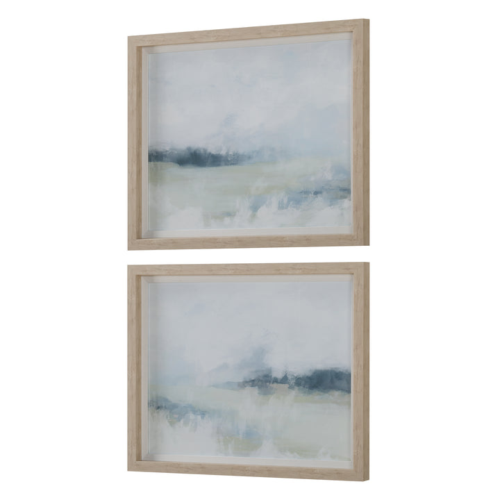 "BREEZY VISTA" GLASS FRAMED PRINTS