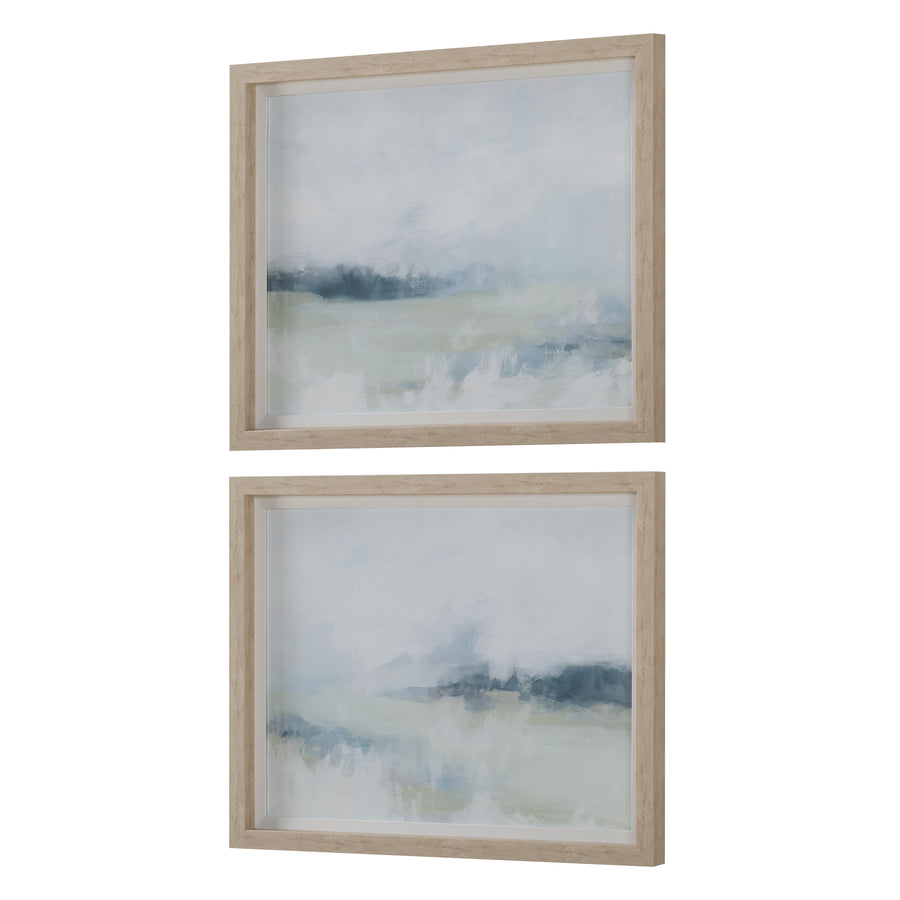 "BREEZY VISTA" GLASS FRAMED PRINTS