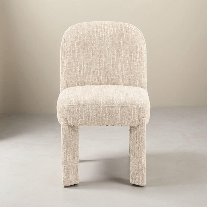 BRIE DINING CHAIR: NAPA BEIGE BOUCLE