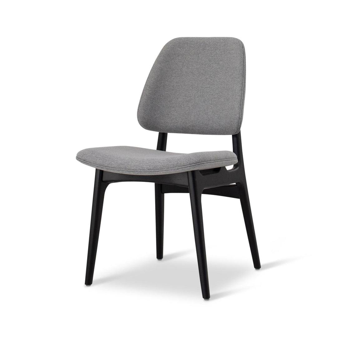 ARIEL FIBER WRAPPED FOAM SIDE CHAIR - FRONT VIEW