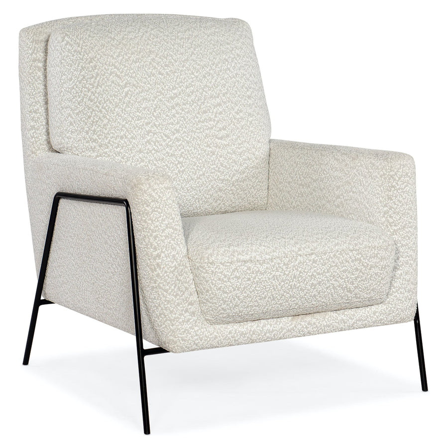 BETH CLUB CHAIR: WOODEN SNOW