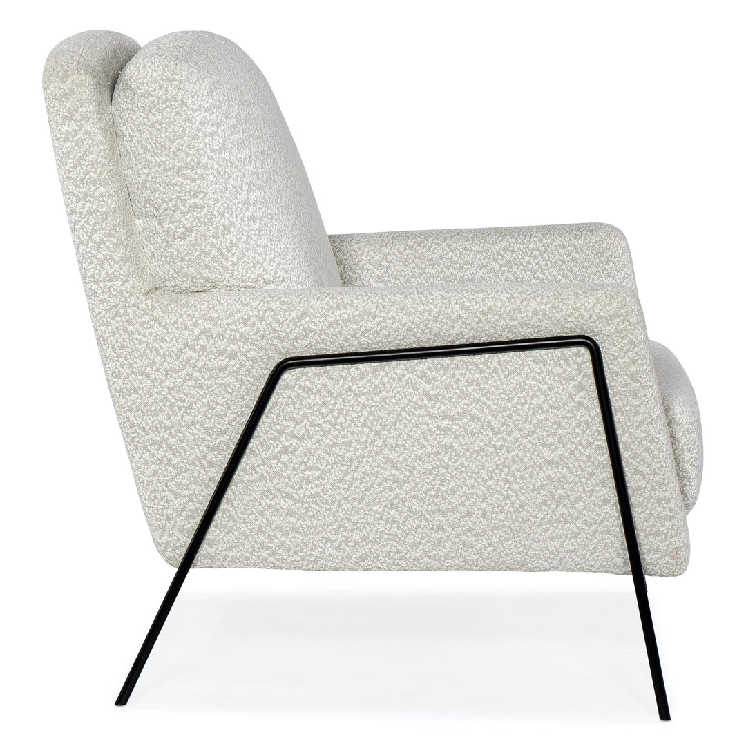 BETH CLUB CHAIR: WOODEN SNOW