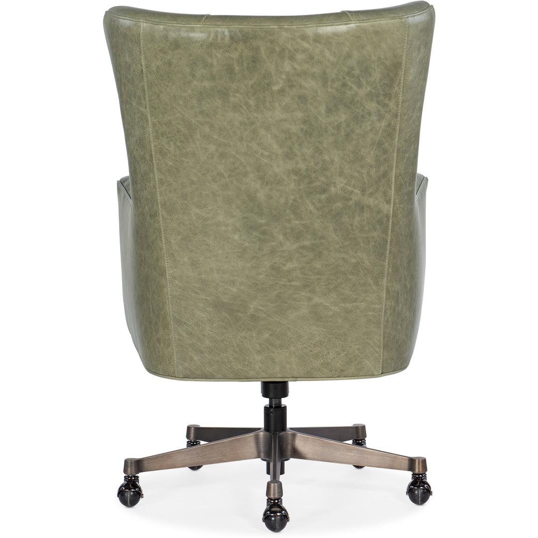 BRINLEY EXECUTIVE OFFICE CHAIR: SAGE LEATHER