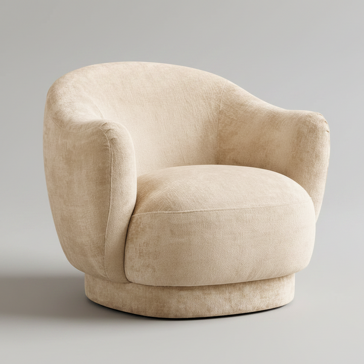 CARVEY VINTAGE VELVET ARMCHAIR