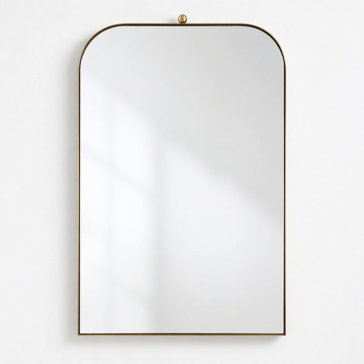 CASSIDY BRASS ARCH VANITY MIRROR