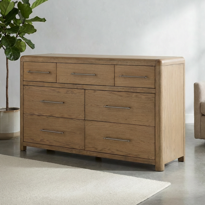 CECIL NATURAL OAK DRESSER