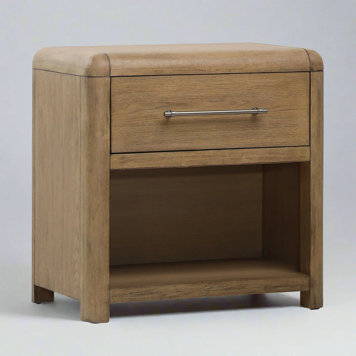 CECIL NATURAL OAK NIGHTSTAND
