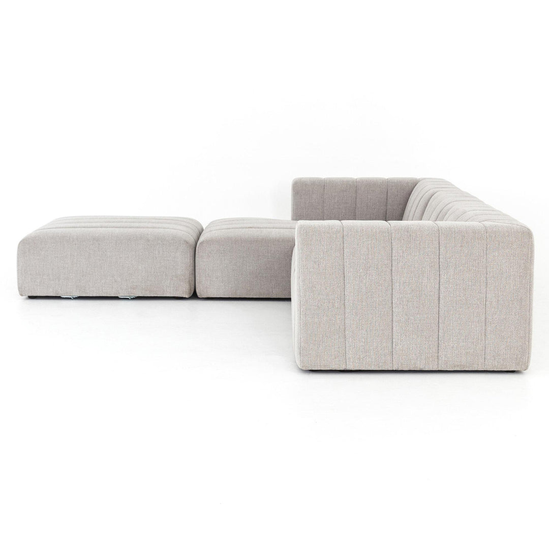 LANGHAM CHANNELED 3-PIECE SECTIONAL SOFA