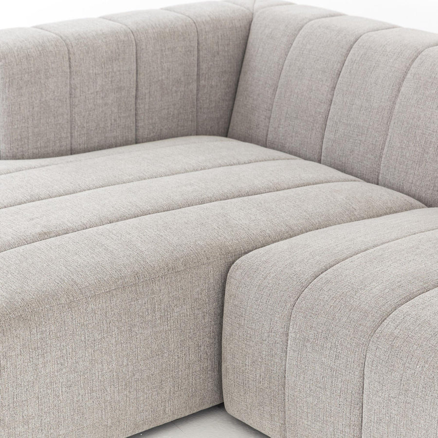 LANGHAM CHANNELED 3-PIECE SECTIONAL SOFA