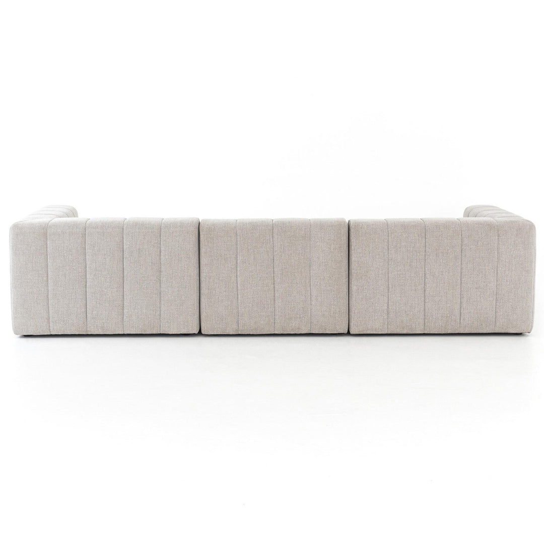 LANGHAM CHANNELED 3-PIECE SECTIONAL SOFA