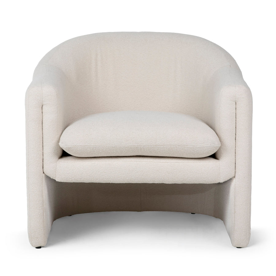 CHARLOTTE CHENILLE UPHOLSTERED ARMCHAIR