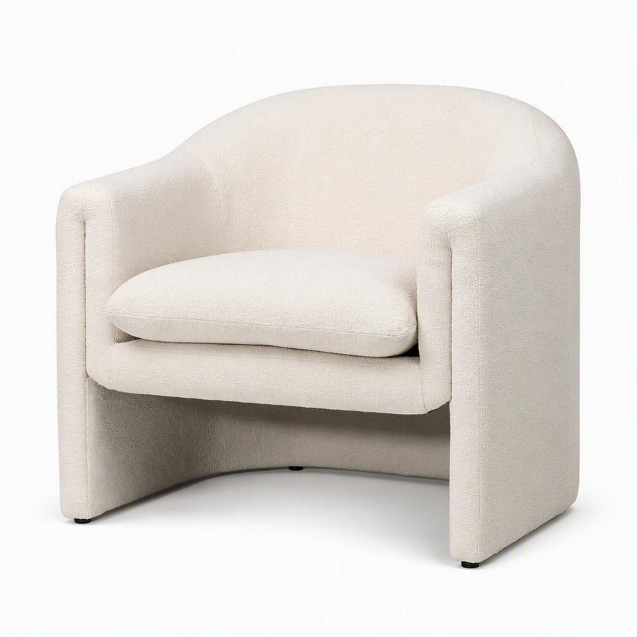 CHARLOTTE CHENILLE UPHOLSTERED ARMCHAIR