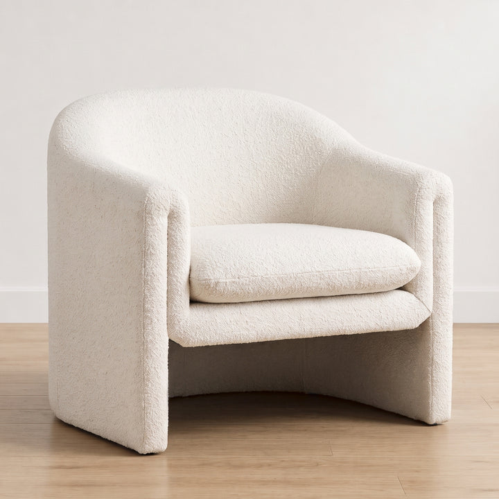 CHARLOTTE CHENILLE UPHOLSTERED ARMCHAIR