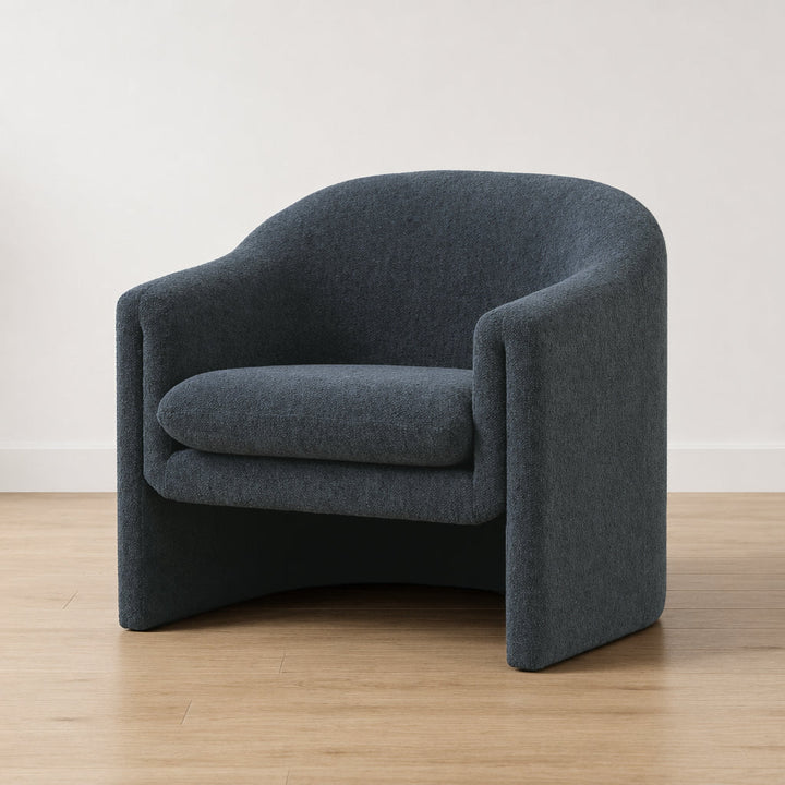 CHARLOTTE CHENILLE UPHOLSTERED ARMCHAIR