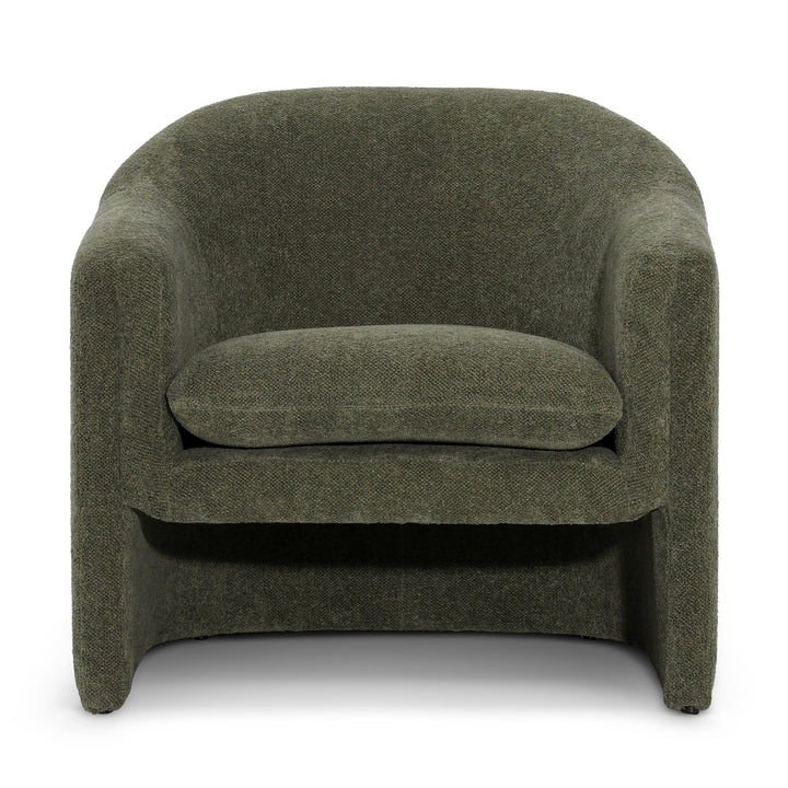 CHARLOTTE CHENILLE UPHOLSTERED ARMCHAIR