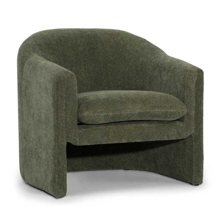 CHARLOTTE CHENILLE UPHOLSTERED ARMCHAIR