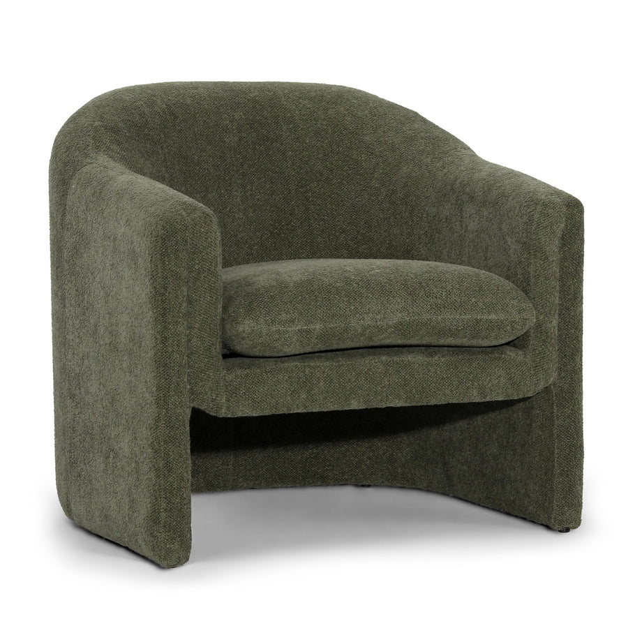 CHARLOTTE CHENILLE UPHOLSTERED ARMCHAIR