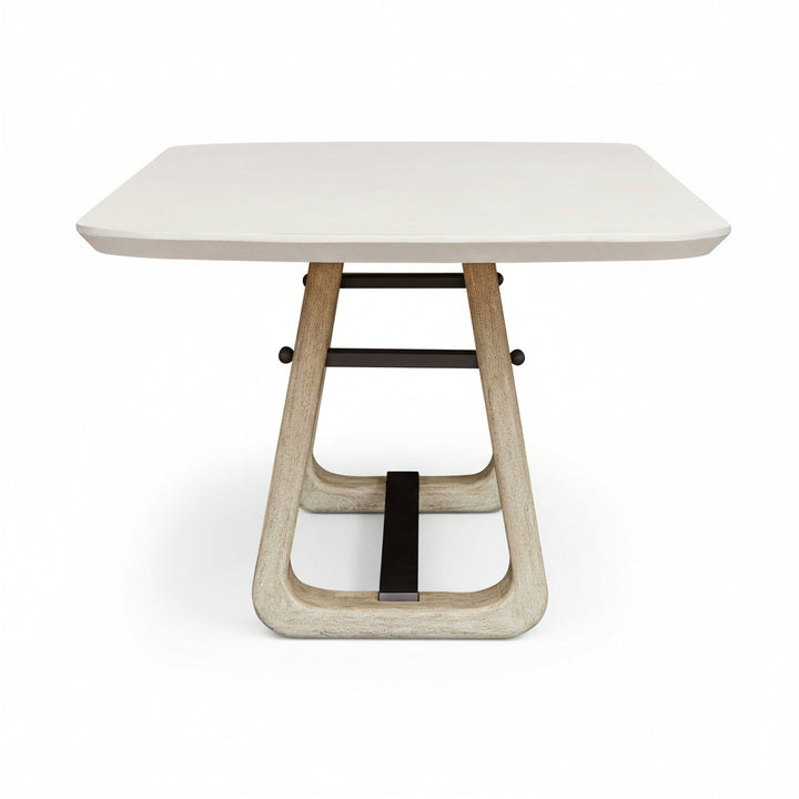 CIRO IVORY CONCRETE DINING TABLE