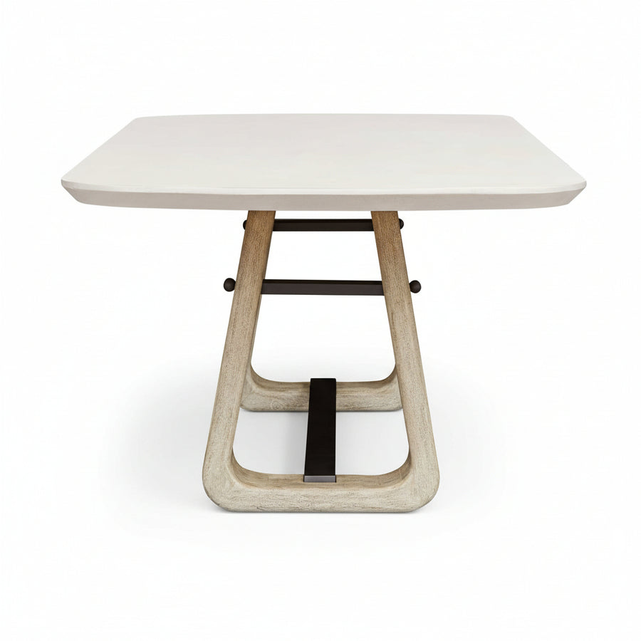 CIRO IVORY CONCRETE DINING TABLE