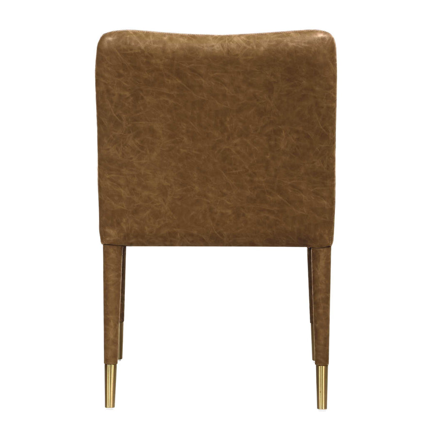 CONIFER LEATHER DINING ARMCHAIR