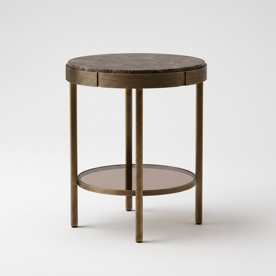CUSANO MARBLE ACCENT TABLE