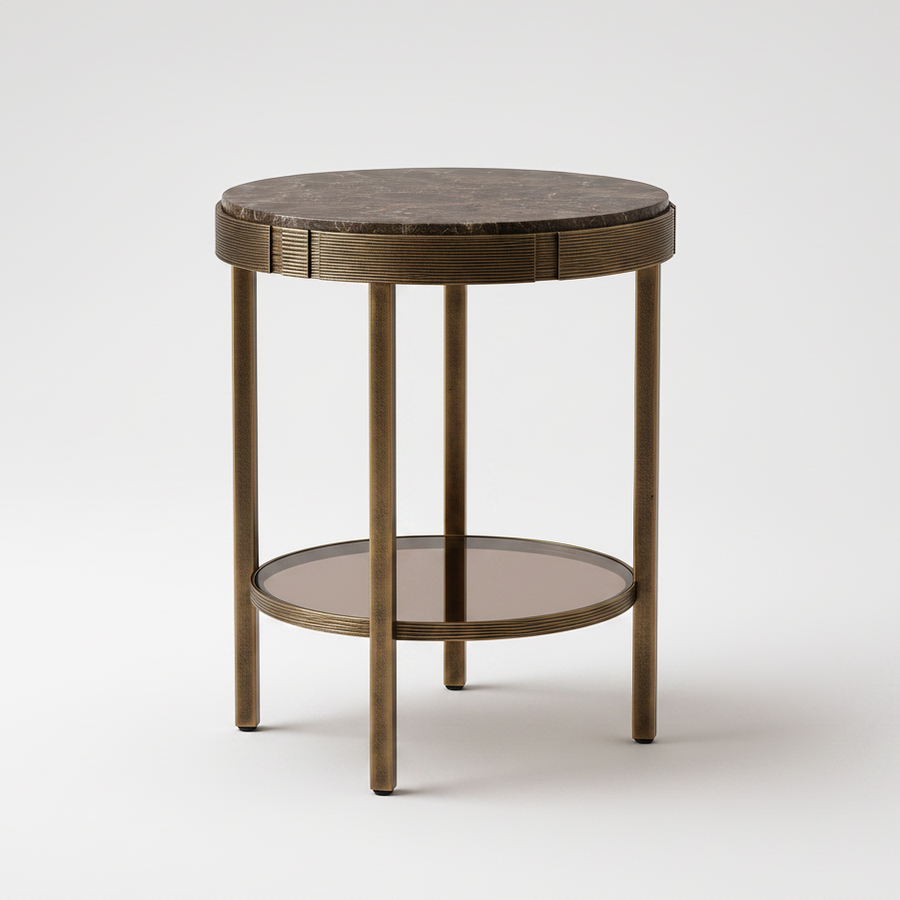 CUSANO MARBLE ACCENT TABLE