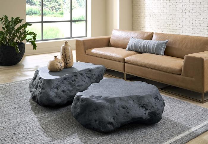 CAST STONE BOULDER INDOOR-OUTDOOR COFFEE TABLE (Copy)