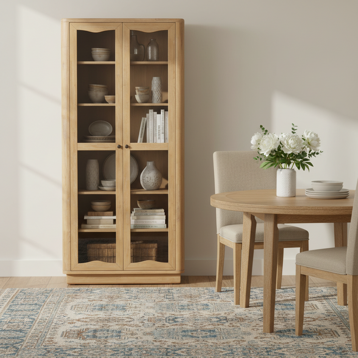 DEANDRA NATURAL OAK CABINET