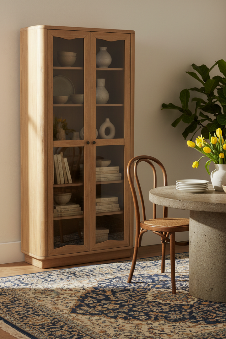 DEANDRA NATURAL OAK CABINET