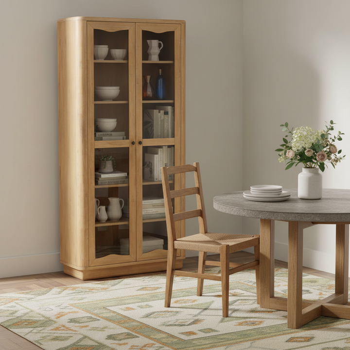DEANDRA NATURAL OAK CABINET