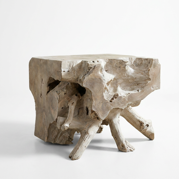 DEGUARA BLEACHED DRIFTWOOD COFFEE TABLE