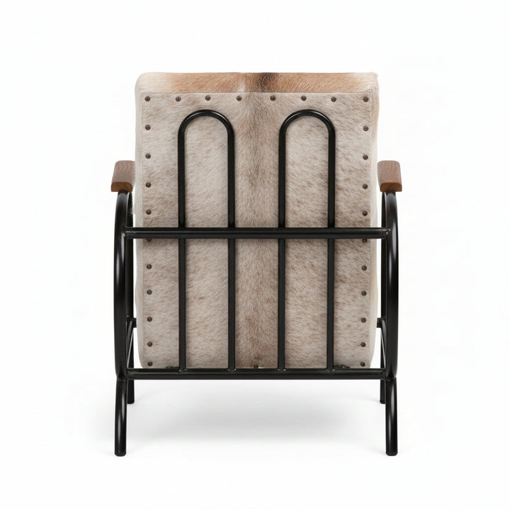 DURHAM HAIR ON HIDE ARM CHAIR
