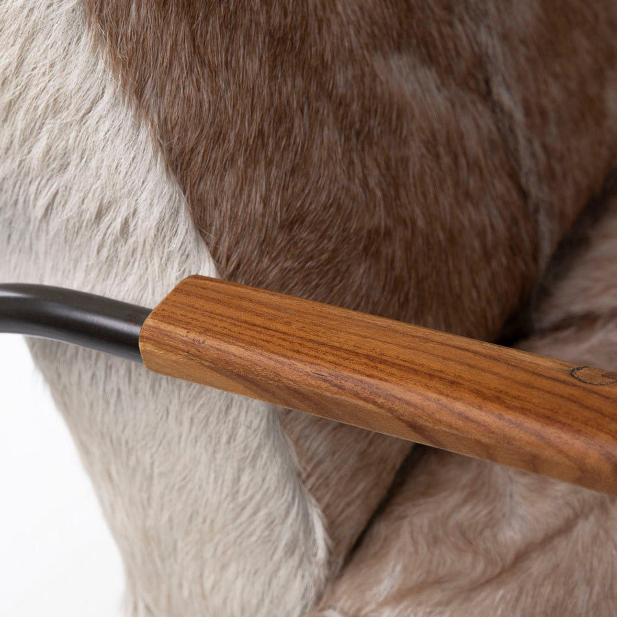 DURHAM HAIR ON HIDE ARM CHAIR