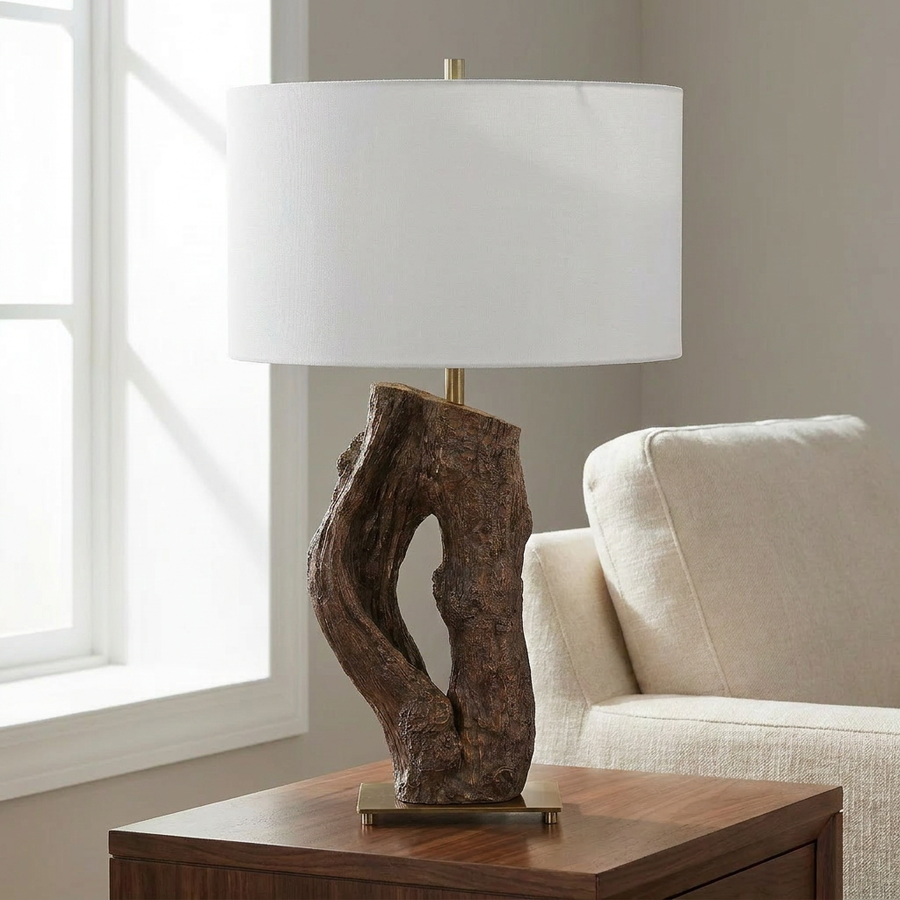 NAMATH WOOD TABLE LAMP