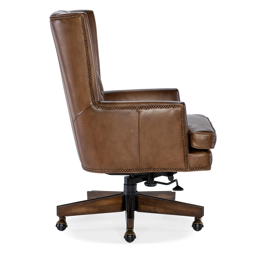 FINLEY HOME OFFICE EXECUTIVE CHAIR - SIDE VIEW