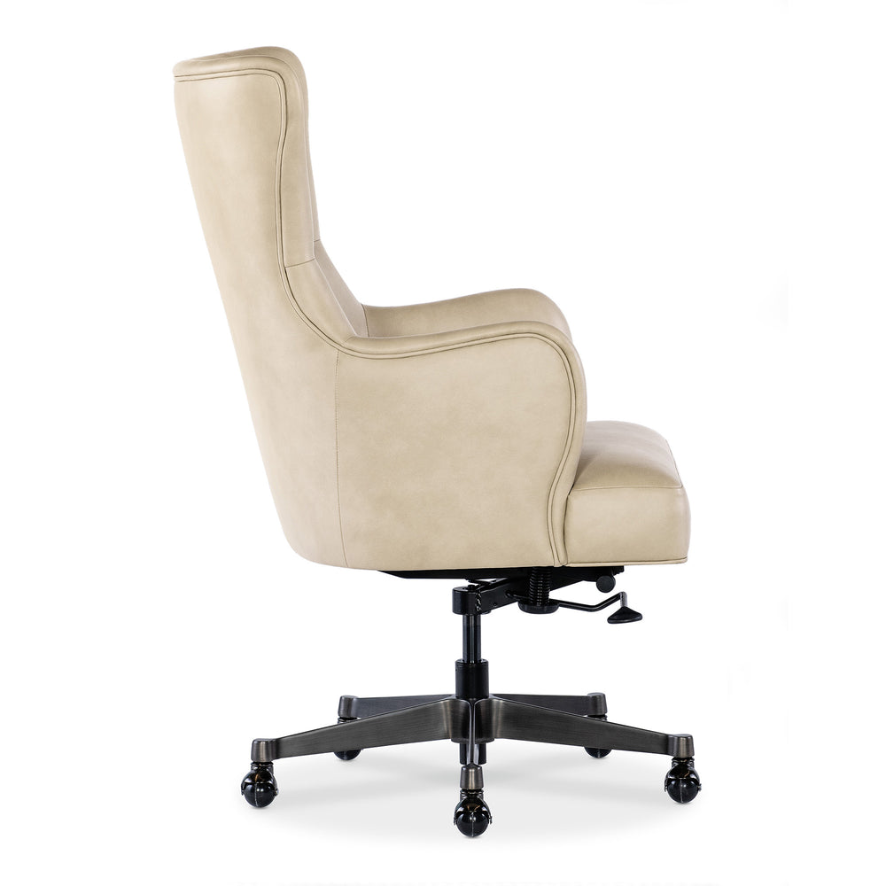 LAZZARO EXECUTIVE TILT SWIVEL CHAIR -  SIDE VIEW