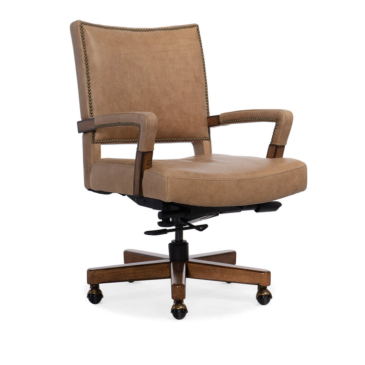 CHACE EXECUTIVE SWIVEL TILT CHAIR - FRONT VIEW 