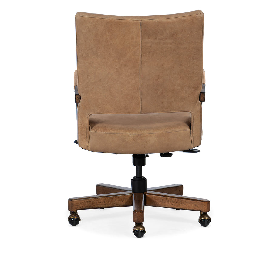 CHACE EXECUTIVE SWIVEL TILT CHAIR - BACK VIEW 