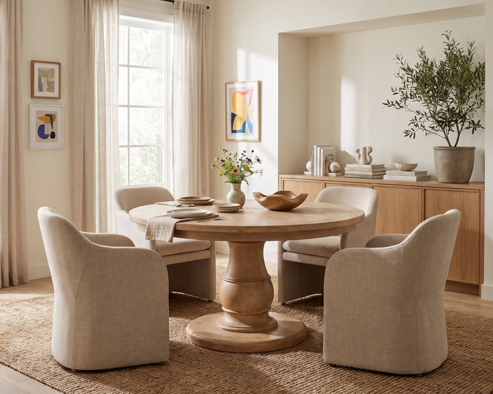 ELOWYN 59" ROUND DINING TABLE