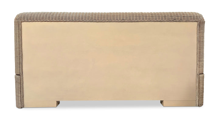 SENNA WOVEN RATTAN PLATFORM BED
