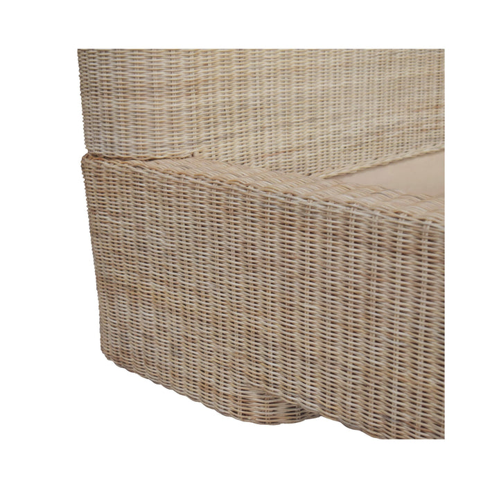 SENNA WOVEN RATTAN PLATFORM BED